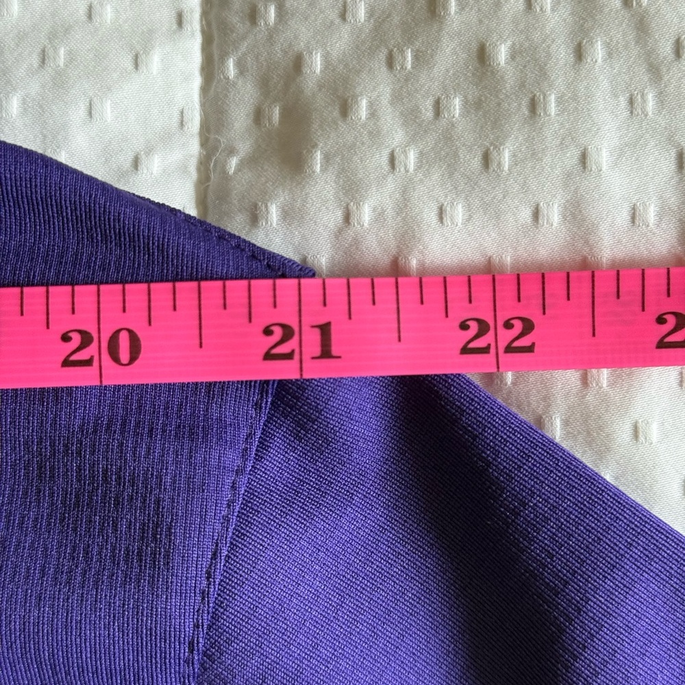 Nike Men's Purple and Gold Polo Shirt - Picture 5 of 6